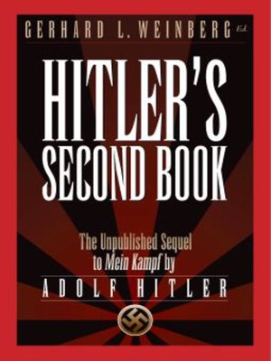cover image of Hitler's Second Book